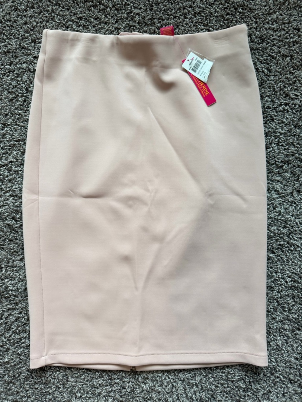 Catherine Malandrino Blush Pink Pencil Skirt NWT